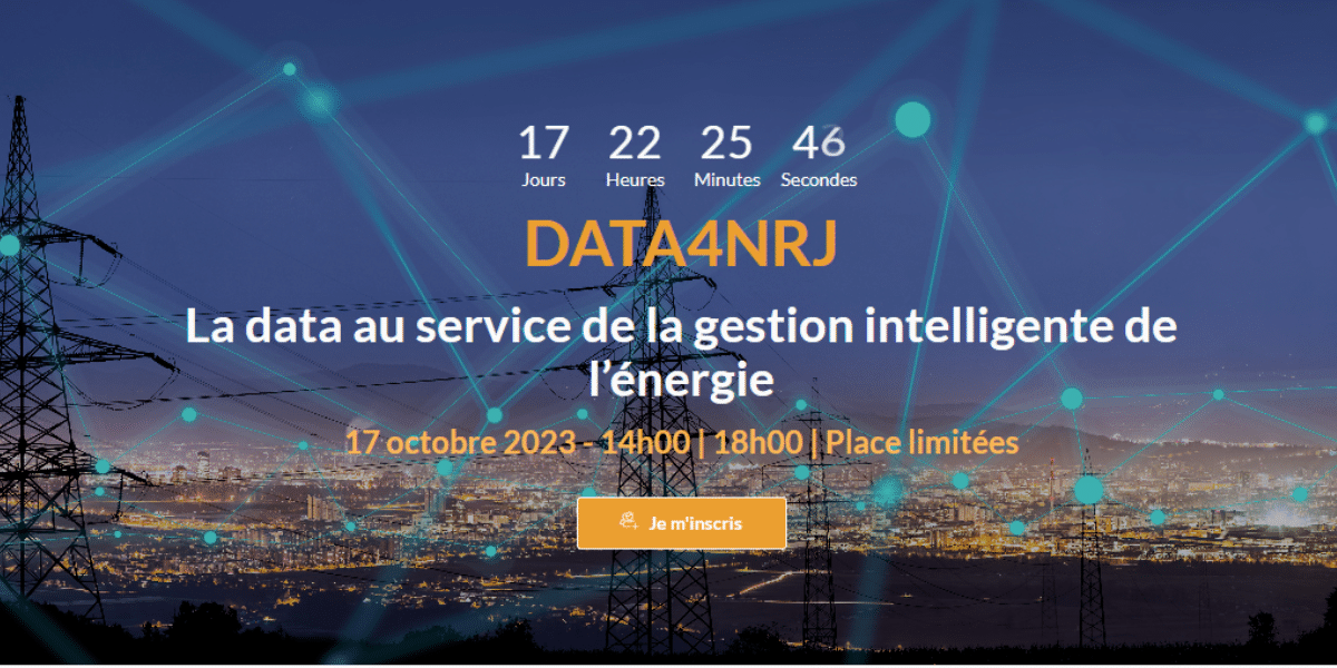 La data au service des énergies ? Un après-midi d’interventions et de retours d’expériences d’acteurs néo-aquitains pour comprendre les opportunités offertes par l’exploitation de la donnée au service des énergies renouvelables, des réseaux, et des bâtiments.